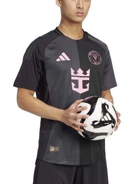 NWT ADIDAS MEN'S INTER MIAMI 2025/26 AUTHENTIC AWAY JERSEY W/MESSI #10 PRINTING